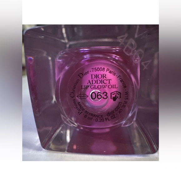 Dior Lip Glow Oil - Pink Lavender Full Size NWOB - Picture 2 of 2